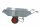 Growi Alustar 450 l - Schubkarre mit Aluminiummulde