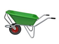 Growi Schubkarre Compactkarre ca. 120 Liter verschiedene Farben