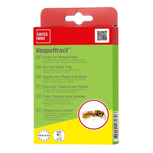 SWISSINNO Ersatzköder für Wespenfalle – 2er Pack
