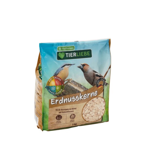 TIERLIEBE Vogelfutter Erdnusskerne 5 kg