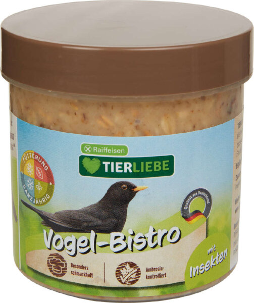 Raiffeisen Tierliebe Vogelfutter Bistro Insekten