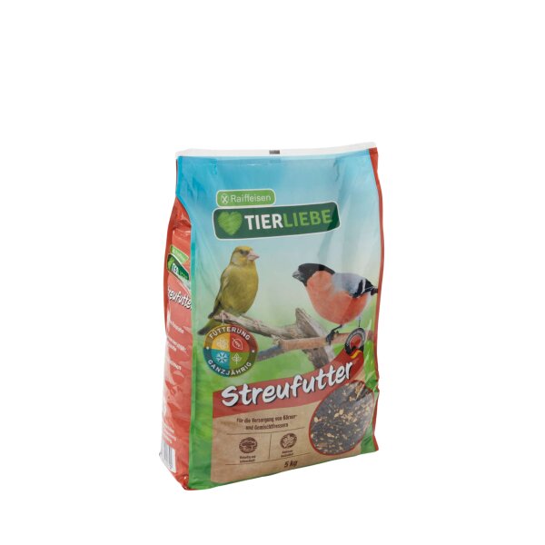 TIERLIEBE Streufutter für Wildvögel 5 kg
