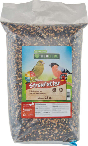 Raiffeisen Tierliebe Streufutter Wildvogelfutter 20 kg