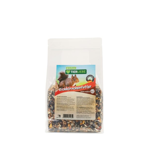 TIERLIEBE Eichhörnchenfutter 1 kg
