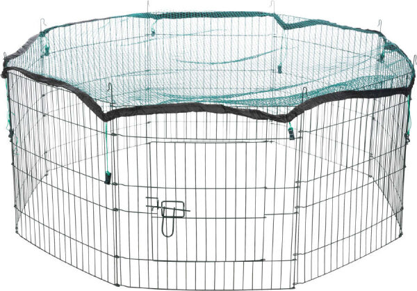 TRIXIE Freilaufgehege mit Schutznetz