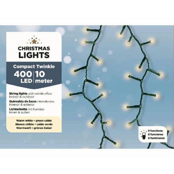 LED Lichterkette Compact 10 m - inkl. Timerfunktion