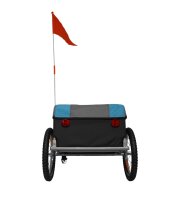 Fahrradanhänger "Cargo" in Blau/Grau