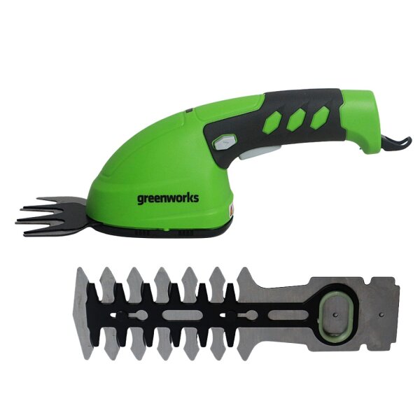 GREENWORKS Akku Gras- und Strauchschere 7,2 V