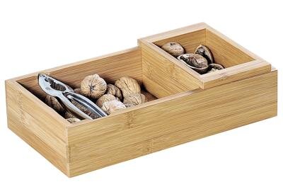 KESPER Nussknackerset mit Bambusschale und Nussknacker