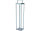 SIENA GARDEN WEGA Solarlaterne in Seidengrau | 80 cm