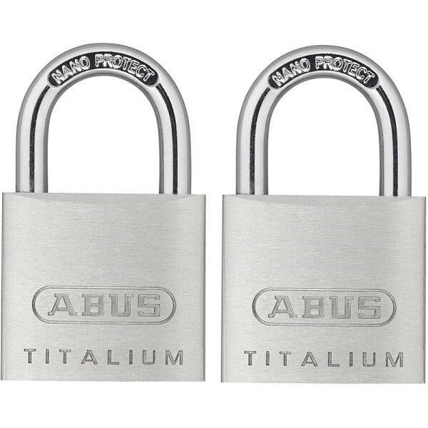 ABUS Vorhangschloss Titalium 64TI/30 2er Set