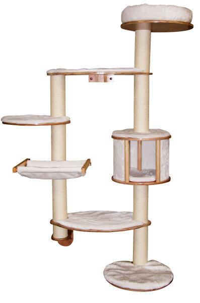 KERBL Wandkratzbaum Dolomit XL Weiß