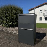 METZLER Paketbox XL Anthrazit, Paketgröße L | Bispo RE