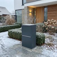 METZLER Paketbox XL Anthrazit, Paketgröße L | Bispo RE