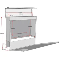 METZLER Briefkasten in Anthrazitgrau mit austauschbarem Namensschild | Hoffmann
