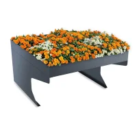 METZLER Mähroboter-Garage mit Pflanzdach in...