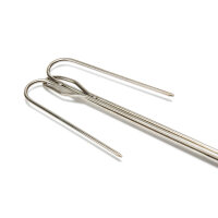 PETROMAX Lagerfeuer-Spieß aus Edelstahl, gebogen