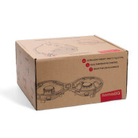 NomadiQ Outdoor Gaskocher kompakt, trag- und faltbar Urban Grey
