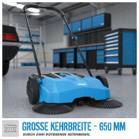 GÜDE Kehrmaschine GKM 650 mm Kehrbreite