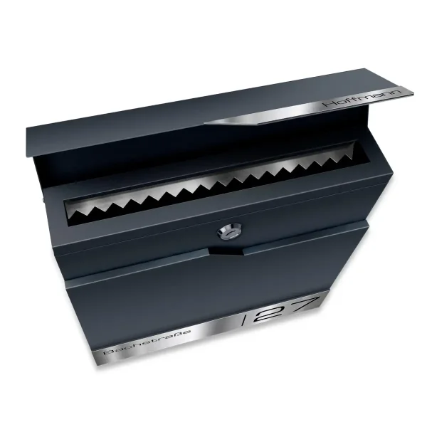 METZLER Briefkasten Entnahmesicherung aus Edelstahl