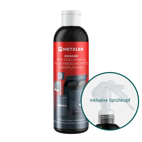 METZLER Reiniger für pulverbeschichtete Oberflächen & Edelstahl