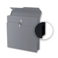 METZLER Abdeckung für Zeitungsfach in Anthrazitgrau