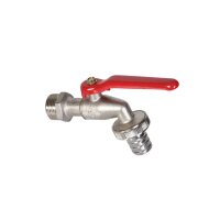 GÄRTNERGLÜCK Kugelhahn mit Auslauf Ventil 3/4 Zoll