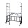 BATAVIA Teleskopgerüst - 120 x 48 x 90
