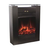 EL FUEGO Elektrokamin "Tessin" Schwarz