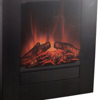 EL FUEGO Elektrokamin "Tessin" Schwarz