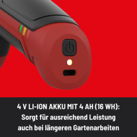 GÜDE Akku-Astschere GAS 4.0V-4.0 Li-Ion