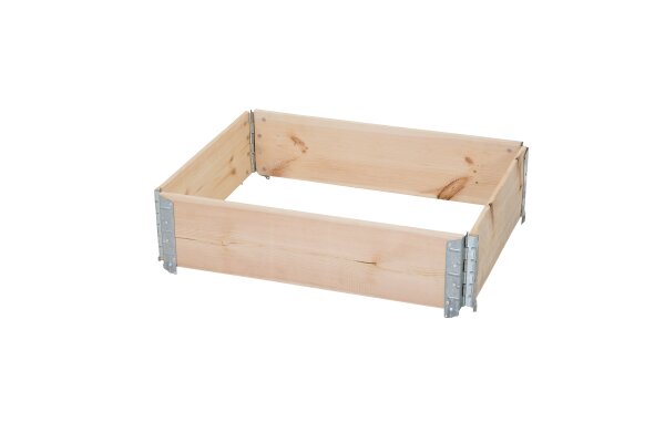 SIENA GARDEN Hochbeet-Rahmen stapelbar Kiefer 80 x 60 x 19,5 cm
