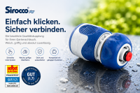 SIROCCO Siro Soft Schlauchstück 3/4″ mit Stop