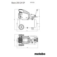 METABO Kompressor Basic 250-24 W