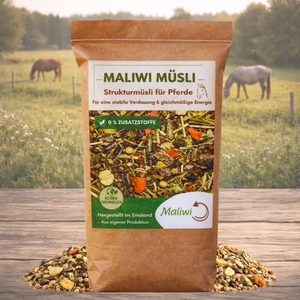 MALIWI Pferdemüsli Strukturmix 15 kg