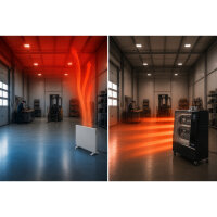 AIRREX Diesel Infrarotstrahler AH-500i Blue Flame (WiFi)