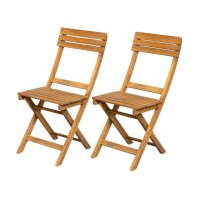 Bistro Set „Catania“ 3‑teilig Akazienholz