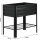 DOBAR Metallhochbeet mit Ablageboden Anthrazit 81 x 51 x 80 cm | Beschädigt