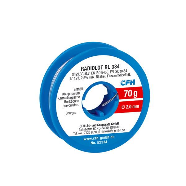 CFH Radiolot RL 334 Bleifrei 70 g