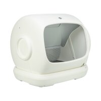 TRIXIE Selbstreinigende Katzentoilette XL Weiß