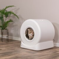 TRIXIE Selbstreinigende Katzentoilette Weiß | 40045