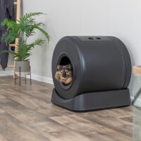 TRIXIE Selbstreinigende Katzentoilette Schwarz | 40046
