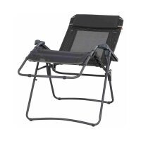 SIENA GARDEN Alu‑Camping Relax‑Stuhl „Comfort“ Anthrazit