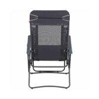 SIENA GARDEN Alu‑Camping Relax‑Stuhl „Comfort“ Anthrazit