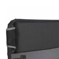 SIENA GARDEN Alu‑Camping Relax‑Stuhl „Comfort“ Anthrazit