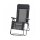 SIENA GARDEN Alu‑Camping Relax‑Stuhl „Comfort“ Anthrazit