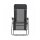 SIENA GARDEN Alu‑Camping Relax‑Stuhl „Comfort“ Anthrazit