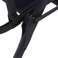 SIENA GARDEN Camping Relax-Stuhl „Premium“ Anthrazit