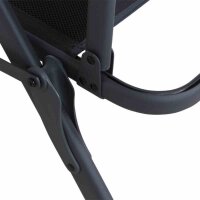 SIENA GARDEN Camping Relax-Stuhl „Premium“ Anthrazit