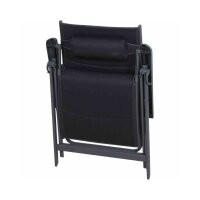 SIENA GARDEN Camping Relax-Stuhl „Premium“ Anthrazit